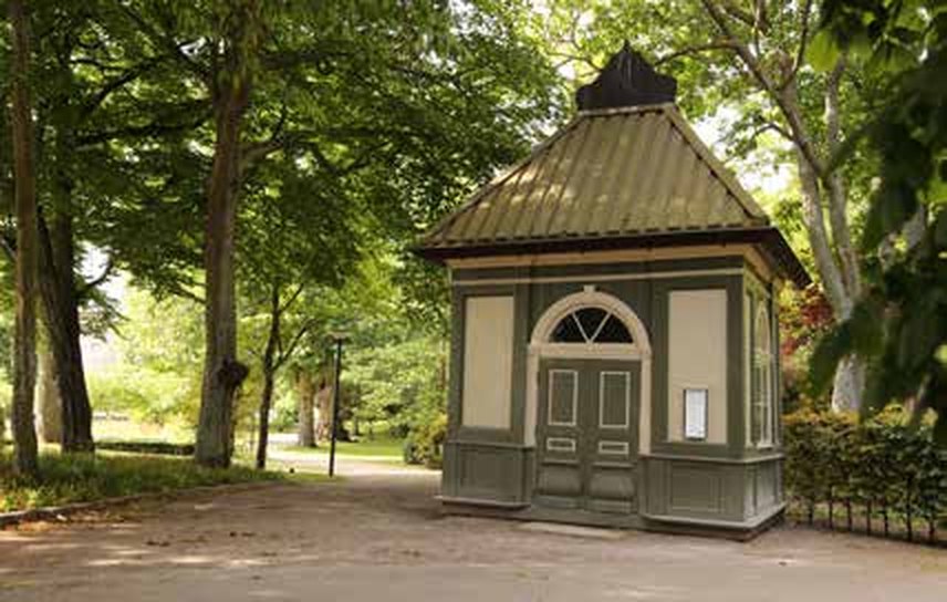 Stop 3: The gazebo — The Park Promenade, Kalmar, Sweden