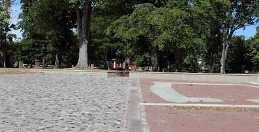 Stop 14: The old cemetery and medieval Kalmar — The Park Promenade, Kalmar, Sweden